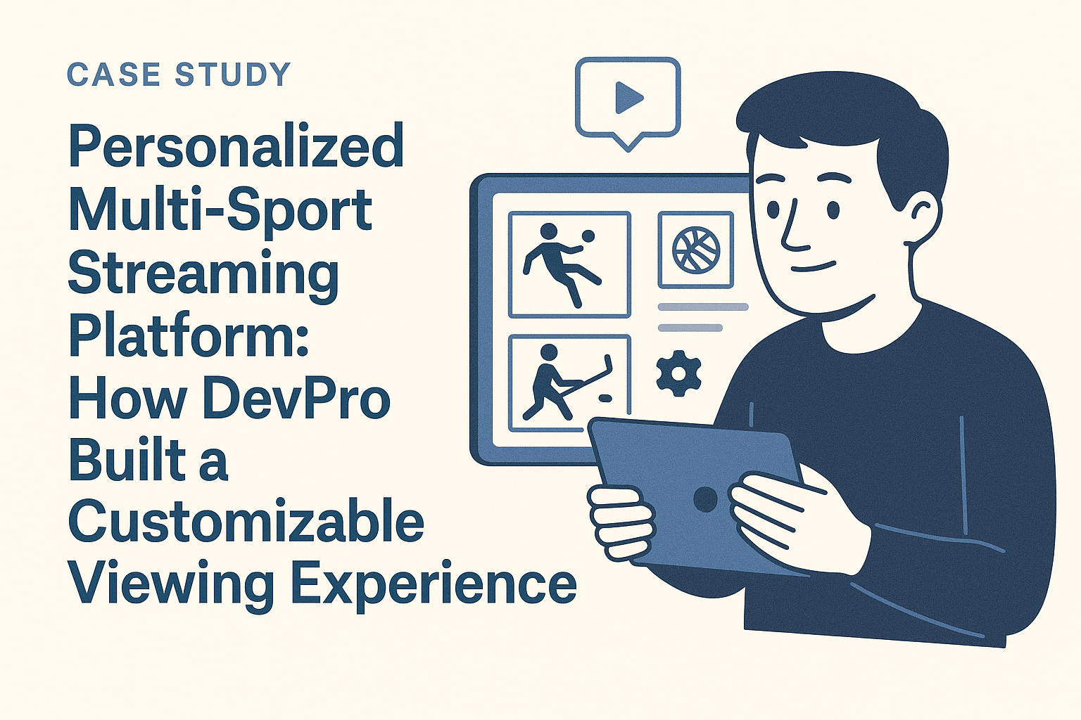 Personalized Multi-Sport Streaming Platform: How DevPro Built a Customizable Viewing Experience
